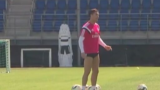 Why do soccer players roll up their shorts