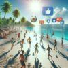 Beach Soccer and Social Media 