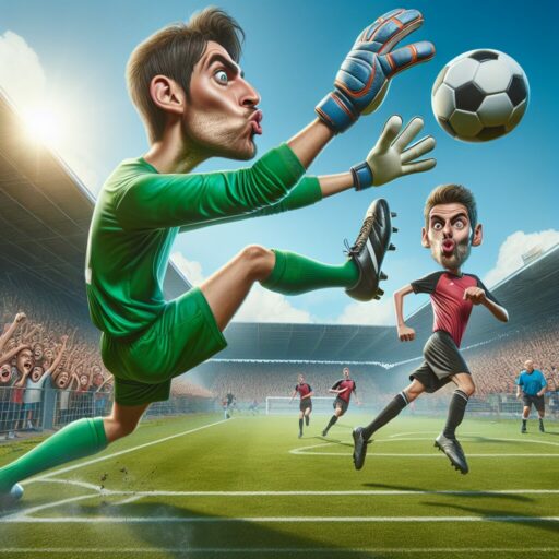 Soccer Caricatures Soccer Unlimited Knowledge World