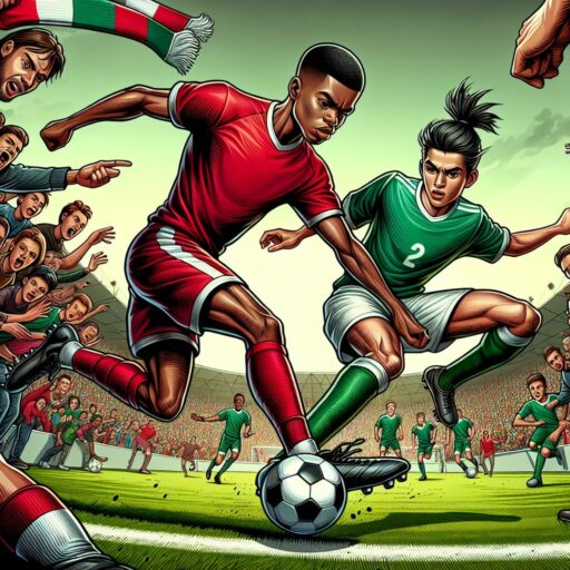 Soccer Cartoon Illustrations