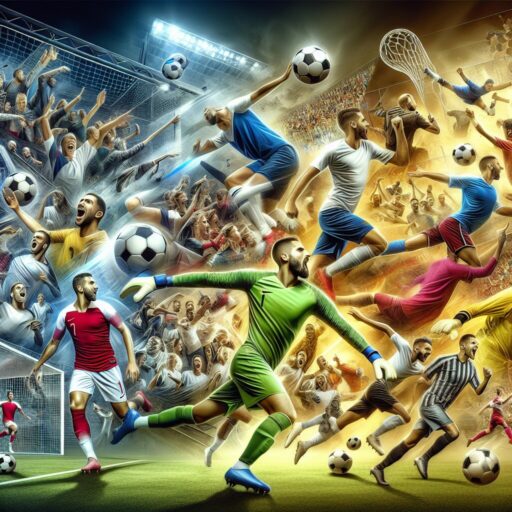 Soccer Collage Art