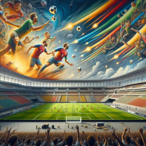 Soccer Stadium Art and Murals
