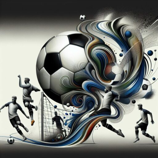 Soccer and Abstract Art