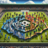 The Hybrid Game: Soccer Tactical Formations with Hybrid Systems 