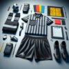 Uniform and Equipment for Soccer Referees 